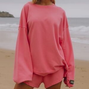 Daily Drills Unisex Oversized Crew - Cheeks